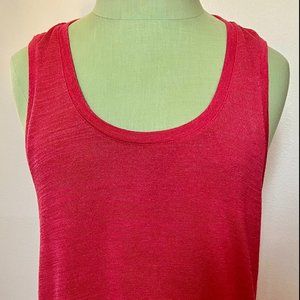workshop republic clothing  slub look raspberry color tank